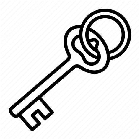 Key, open, password, unlock icon .